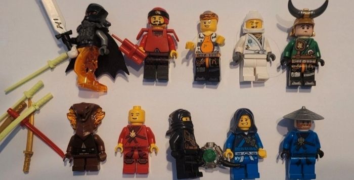 Minifigs lego Ninjago