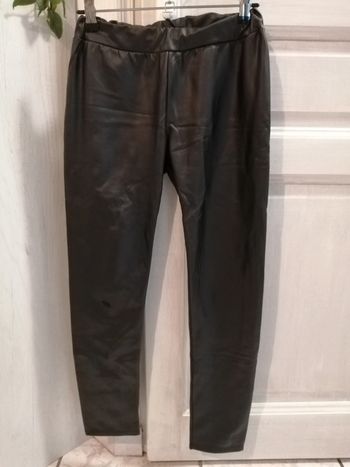 pantalon simili fille