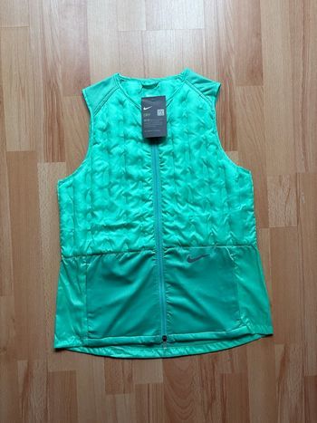 Doudoune Nike therma-fit adv sans manches verte