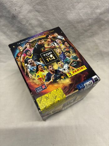 Box 50 sachets panini Rugby Top 14  2024/2025