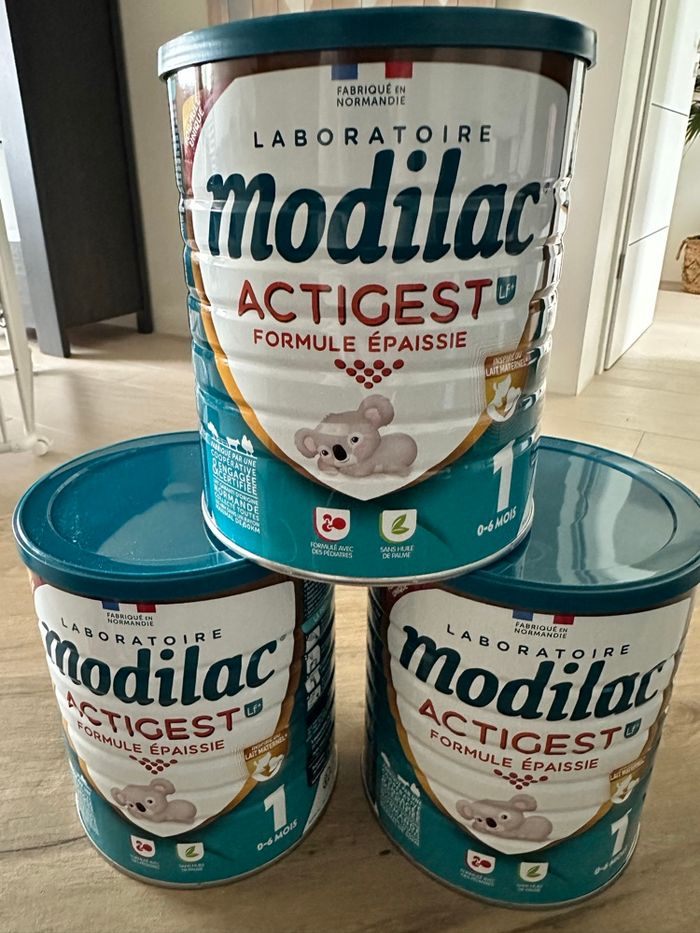 Modilac Actigest Premier âge neuf 3 boîtes - photo numéro 1