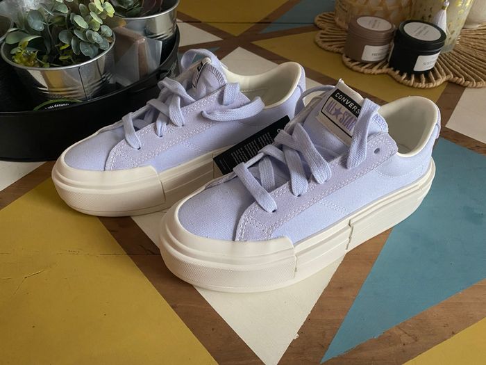 Converse plate-forme lilas