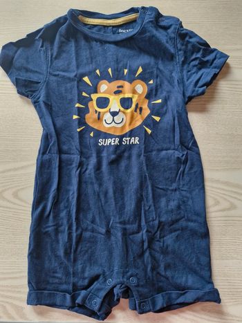 Combishort motif lion