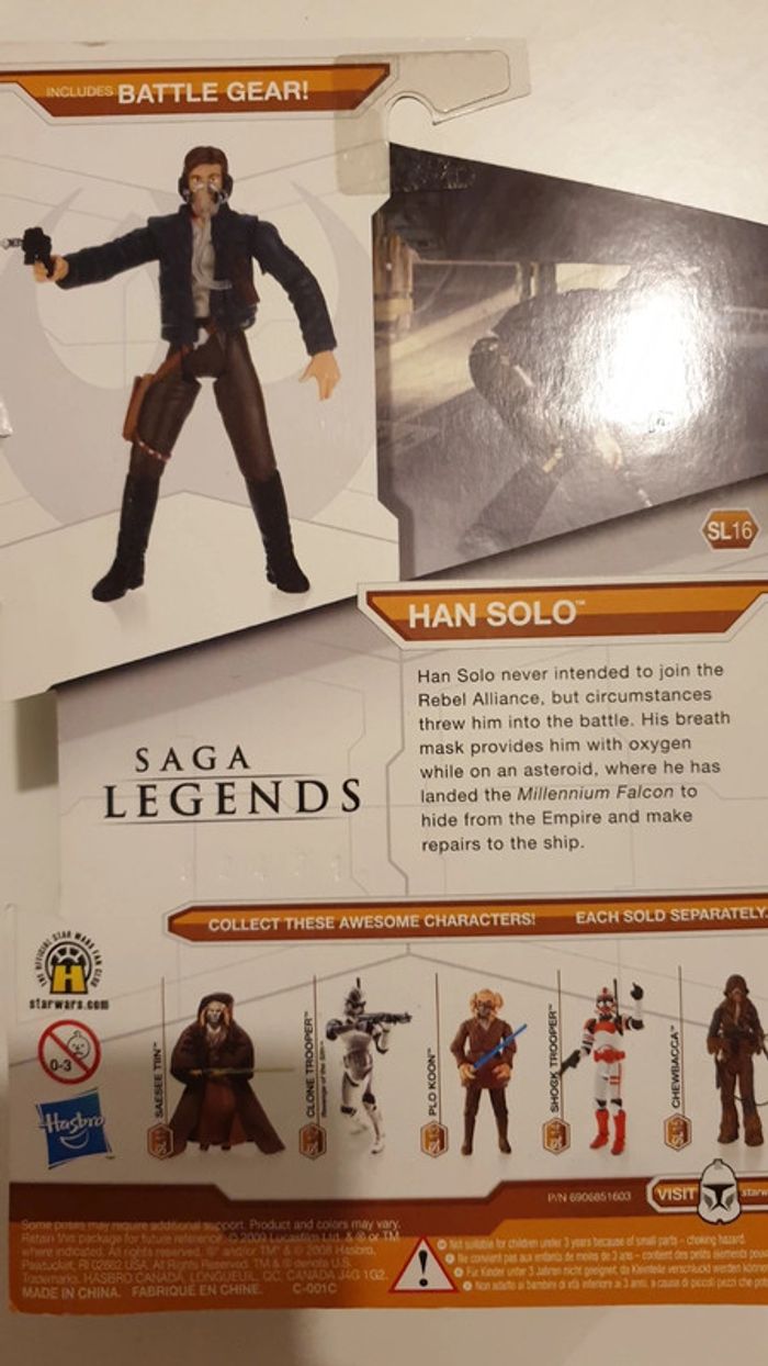 Figurine star wars : han solo - photo numéro 2