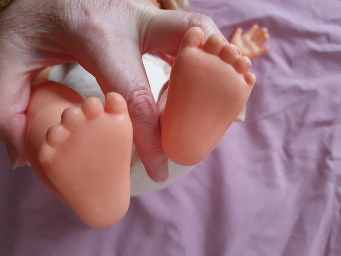 Poupée blonde années 70 yeux bleus - photo numéro 5