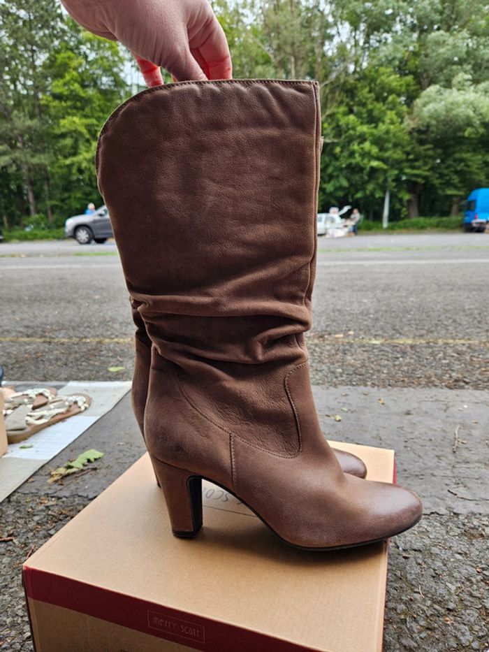 Botte cuir