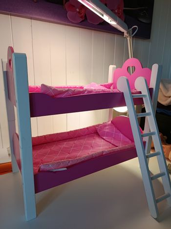Lits superposés poupées 50cm auch