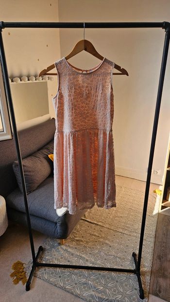 Robe dentelle fille