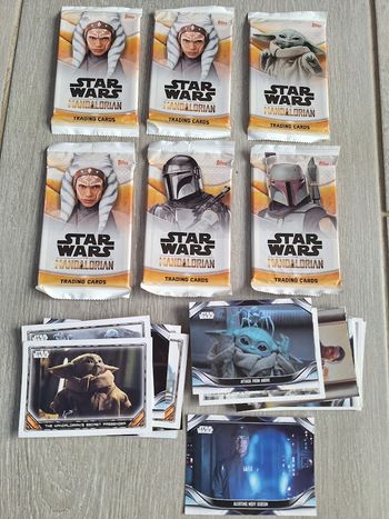 cartes de collection starwars the mandalorian