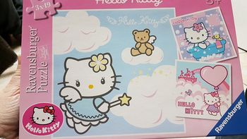3 puzzles 49 pièces Hello Kitty Ravensburger