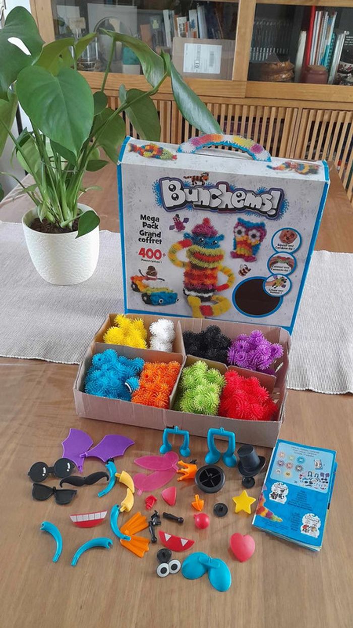 Boite Bunchems Méga pack grand coffret + 400 pièces - photo numéro 2
