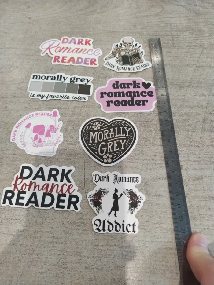 Stickers dark romance (lot A) - photo numéro 7