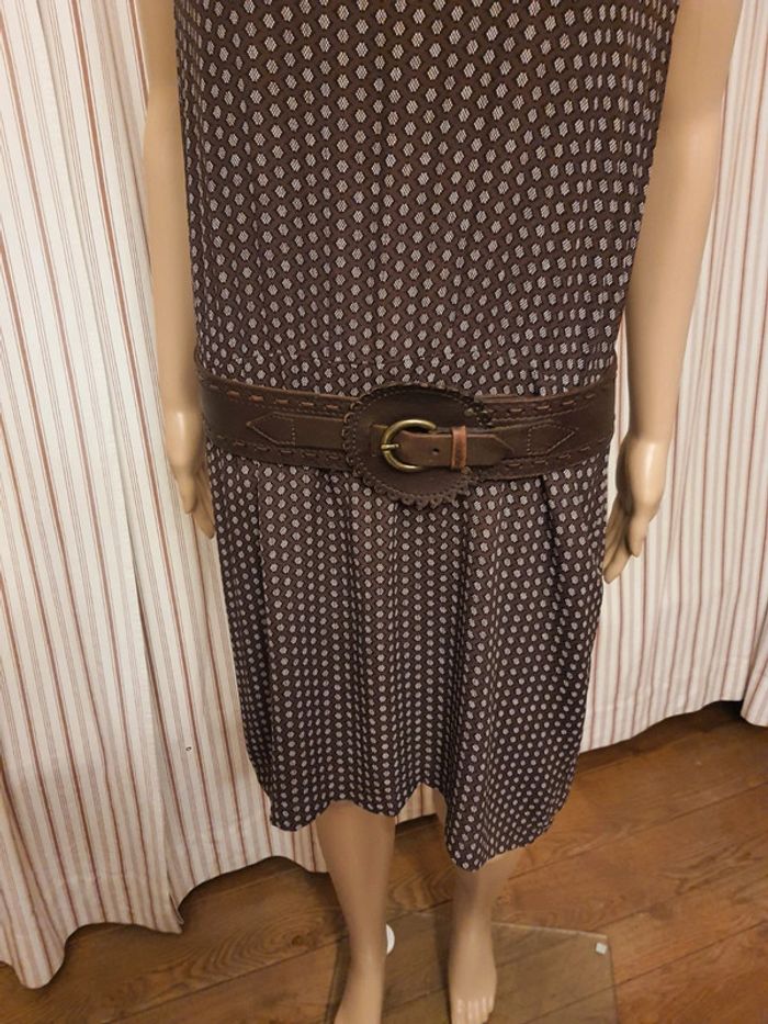 Robe Ganni marron taille XL - photo numéro 7