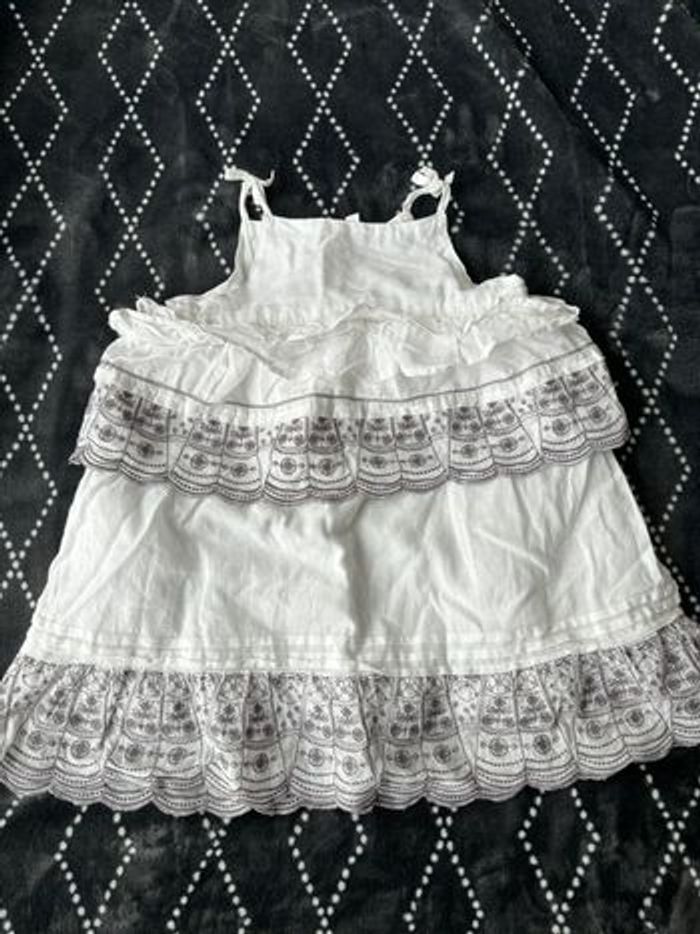Robe bretelle broderie anglaise - photo numéro 4