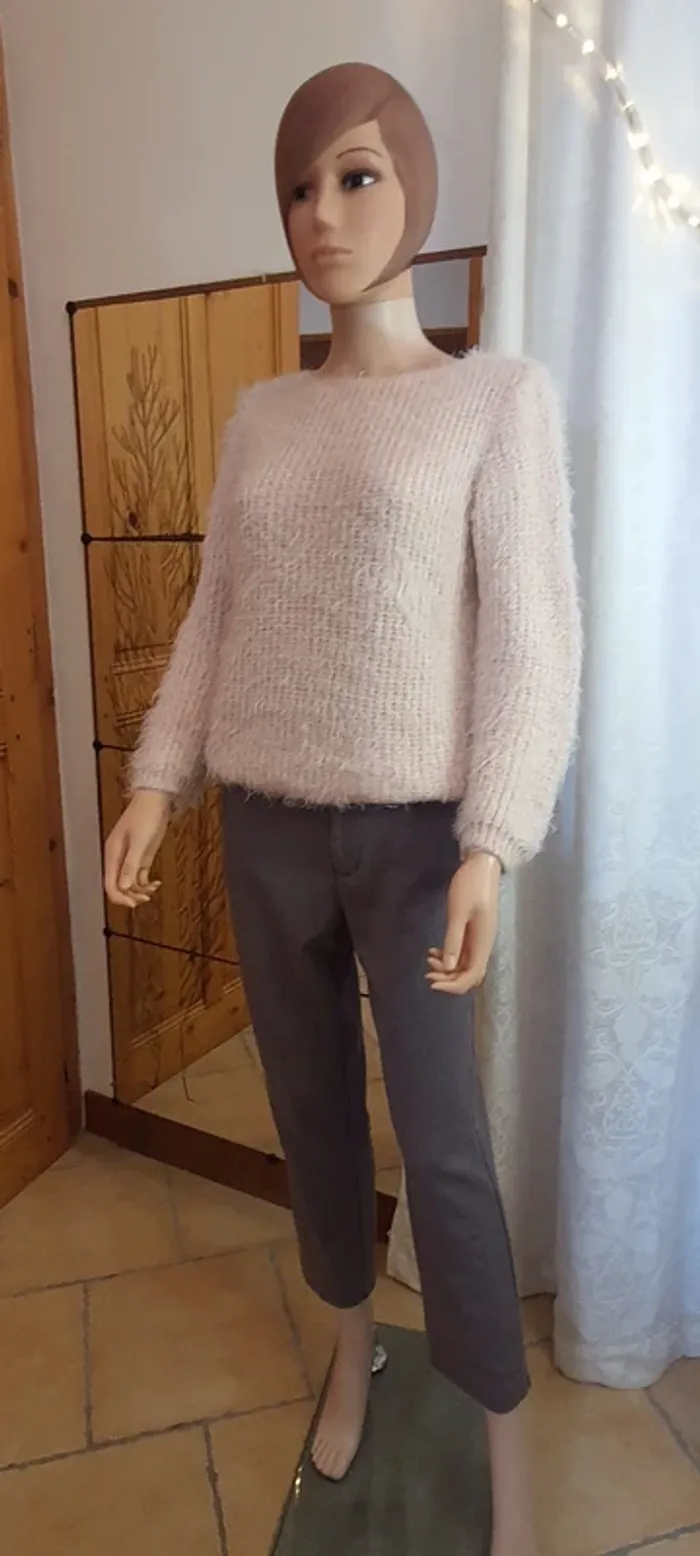 Pull rose femme "JLB Fashion" taille S