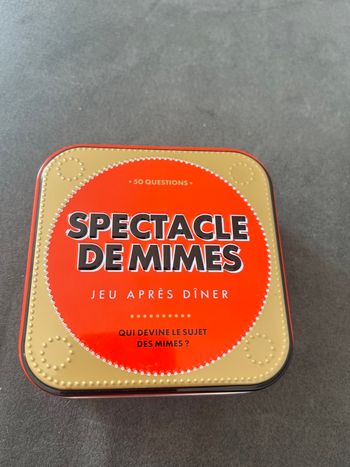 Jeu après dîner spectacle de miles