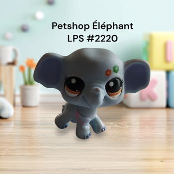 Little Petshop Éléphant LPS #2220 Hasbro