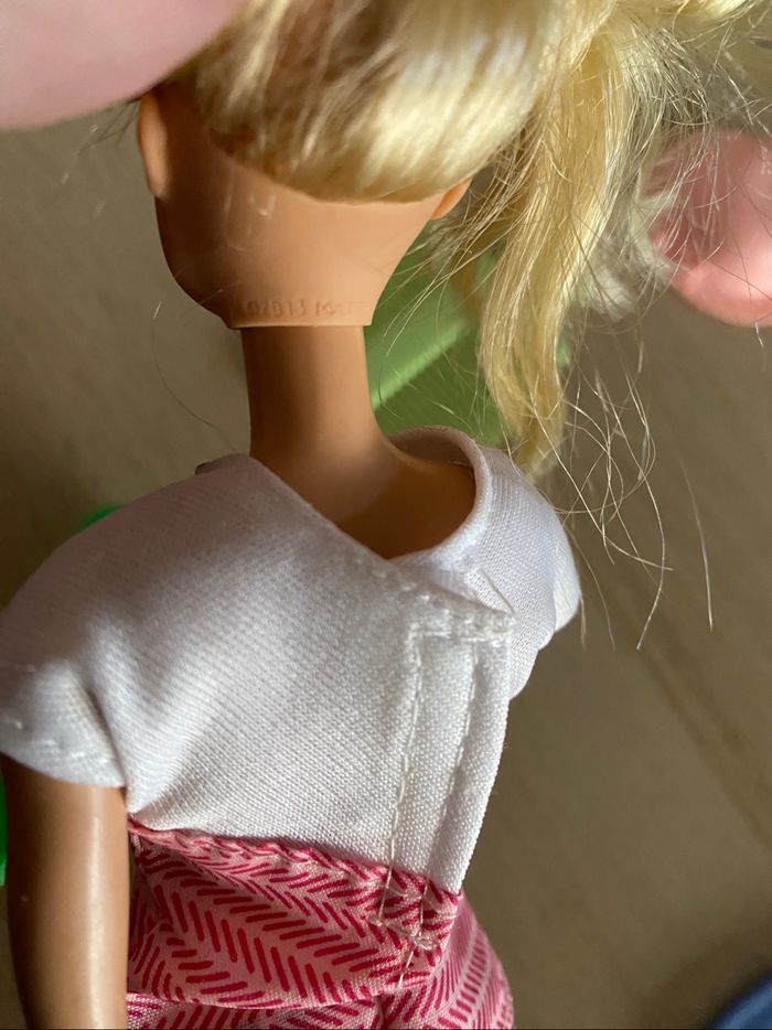 Poupee Barbie Mattel chapeau peigné accessoires 2015 201 - photo numéro 10