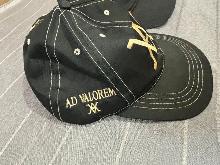 Casquette de baseball noire Ad Valorem