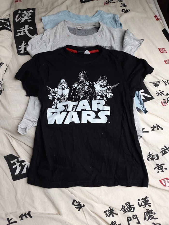lot 3 t-shirts manches courtes 12 ans
