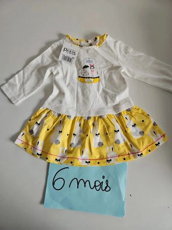 Robe paques 6 mois envoie rapide marque la compagnie des petits