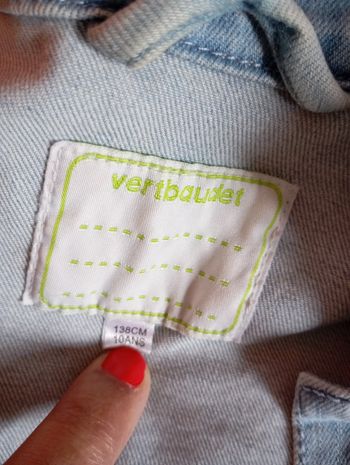 Veste en jean