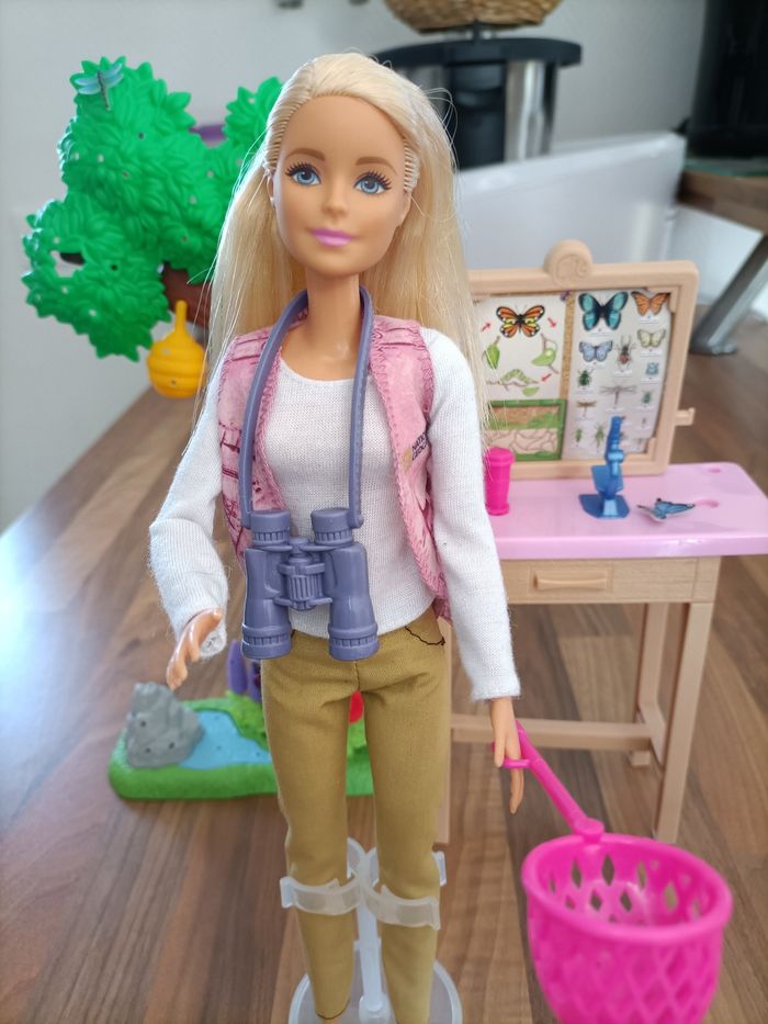 Coffret collection Barbie entomologiste - Etude des papillons - photo numéro 2