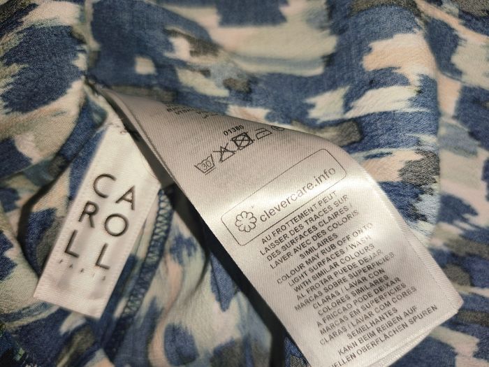 Robe imprimée en viscose Caroll 36 - photo numéro 6