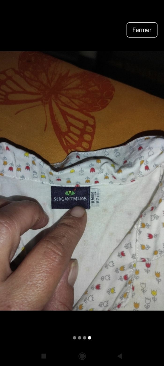 Très belle robe bébé e74 - photo numéro 2