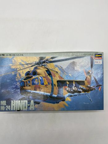 Maquette Hasegawa Hind-A Mil mi-24