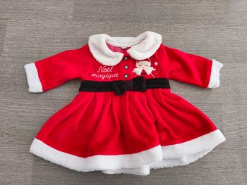 Robe de noël fille 1 mois