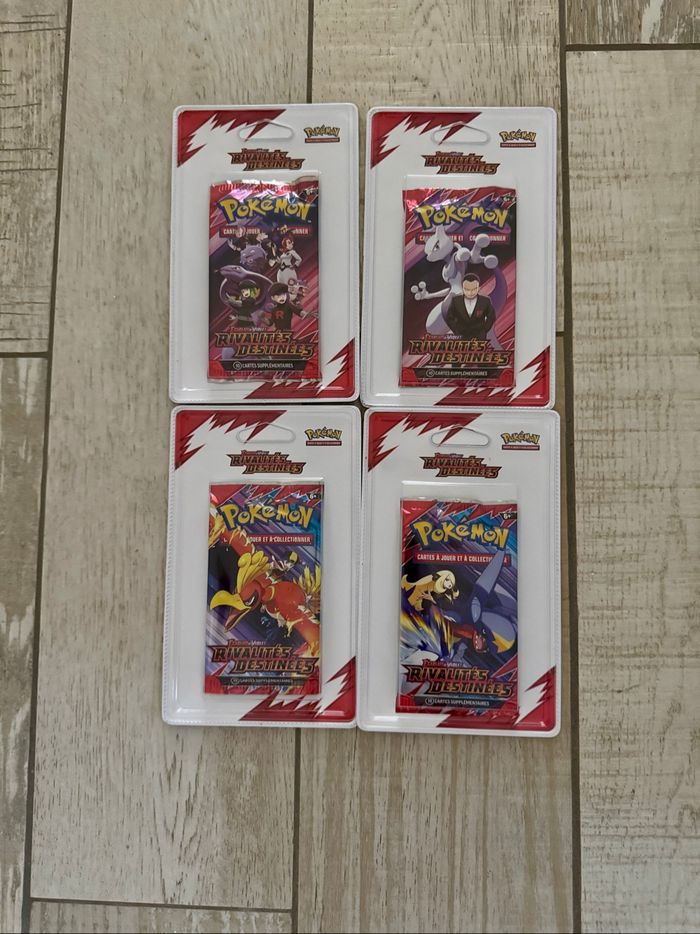 [NEUF] Artest booster blister plastique Pokémon EV10 Rivalités destinées - photo numéro 3