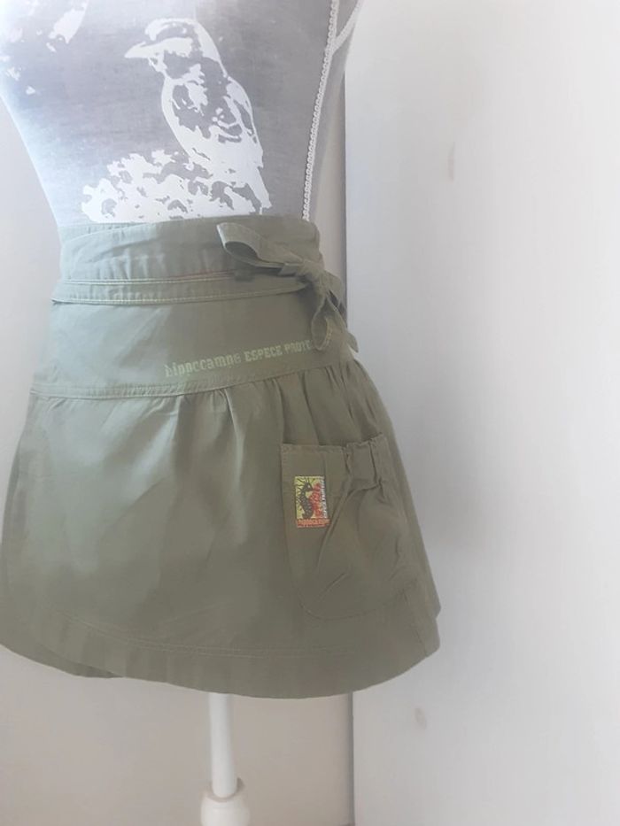 Jupe portefeuille kaki Captain tortue 10 ans - photo numéro 2