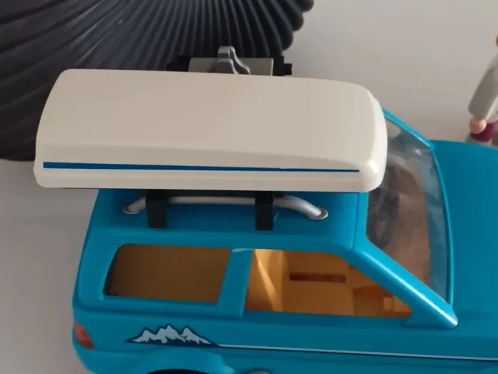 4x4 avec coffre de toit neige playmobil - photo numéro 4