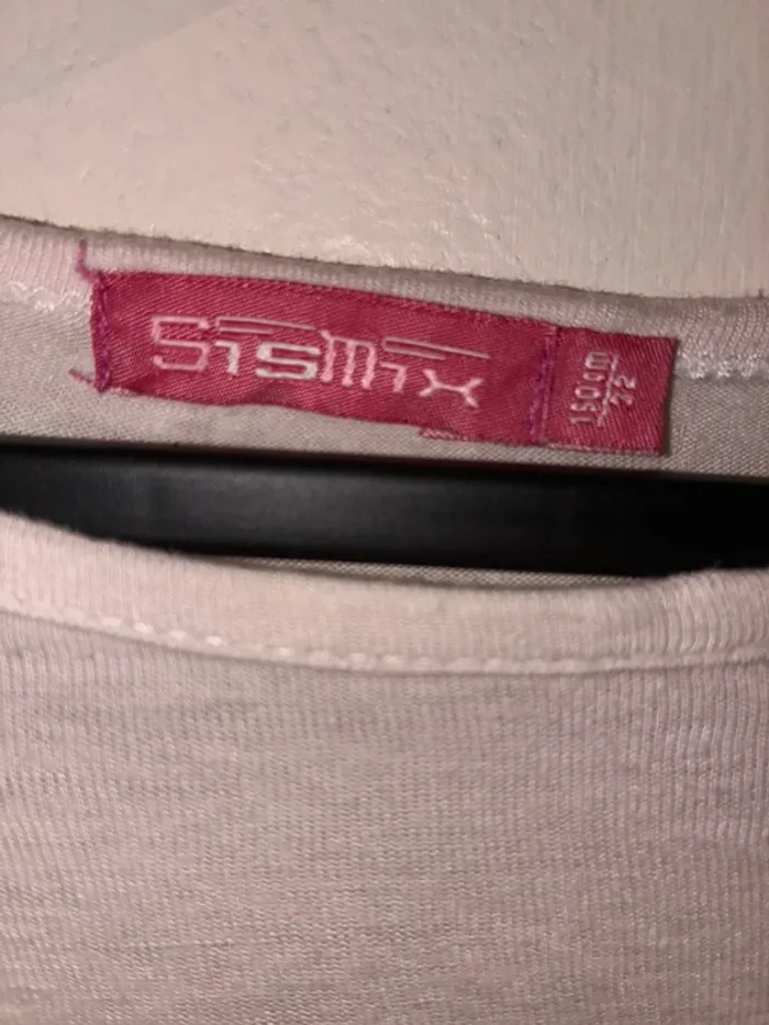 T-shirt asymétrique manches longues, 32, Sismix. - photo numéro 4