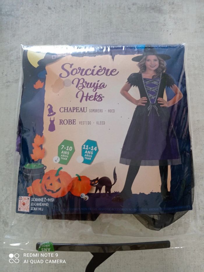 Déguisement sorcière