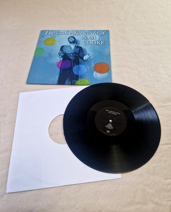 Vinyle 33t  , Sam Cooke  , the wonderful world of