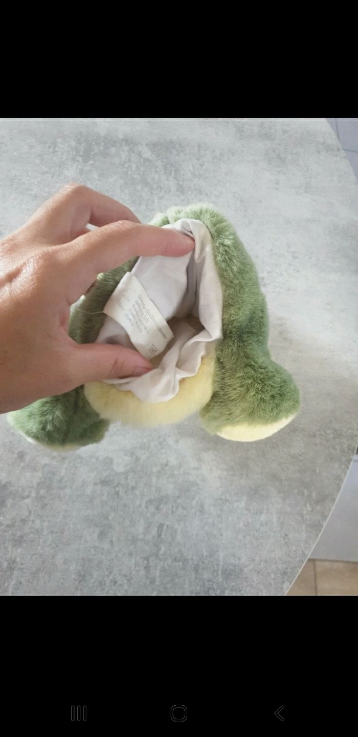 Peluche marionnette grenouille - photo numéro 3