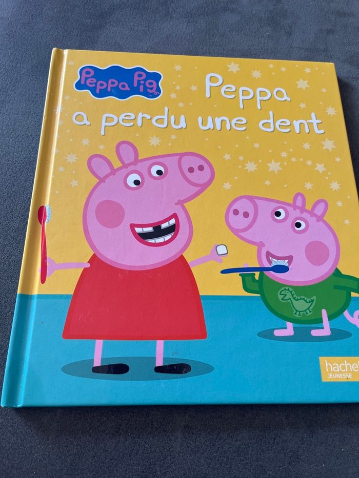 Livre peppa piG a perdu une dent - photo numéro 1