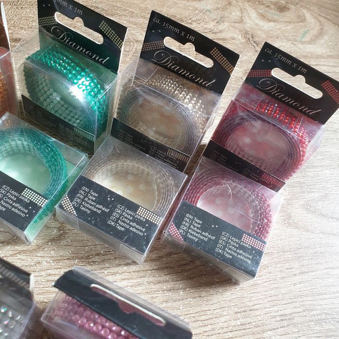 ⭐ Ruban perles collantes scrapbooking ⭐ - photo numéro 3