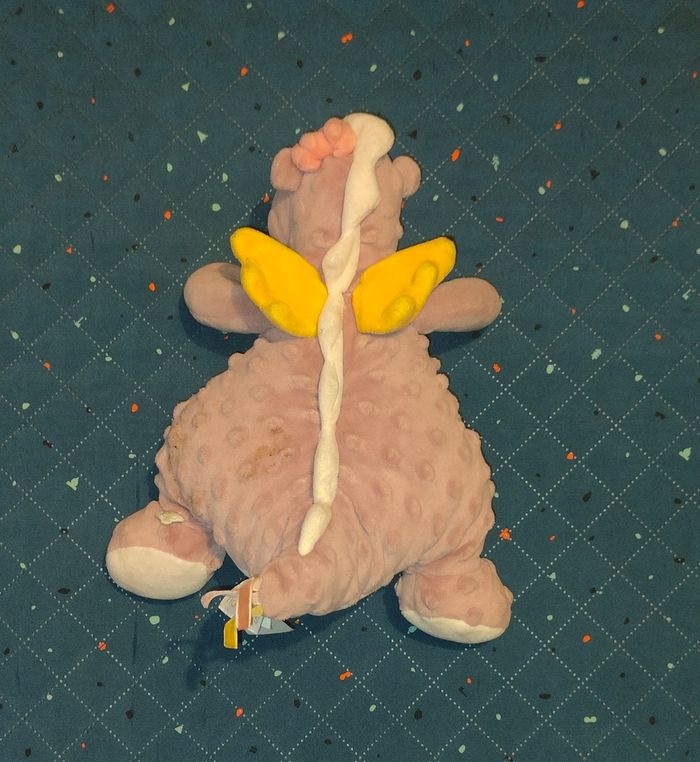 Peluche dragon rose - photo numéro 2
