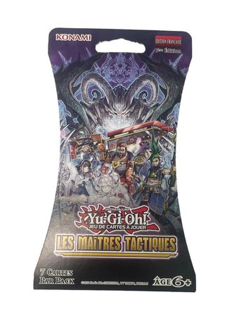 Booster cartes Yu-Gi-Oh les maîtres tactiques neuf