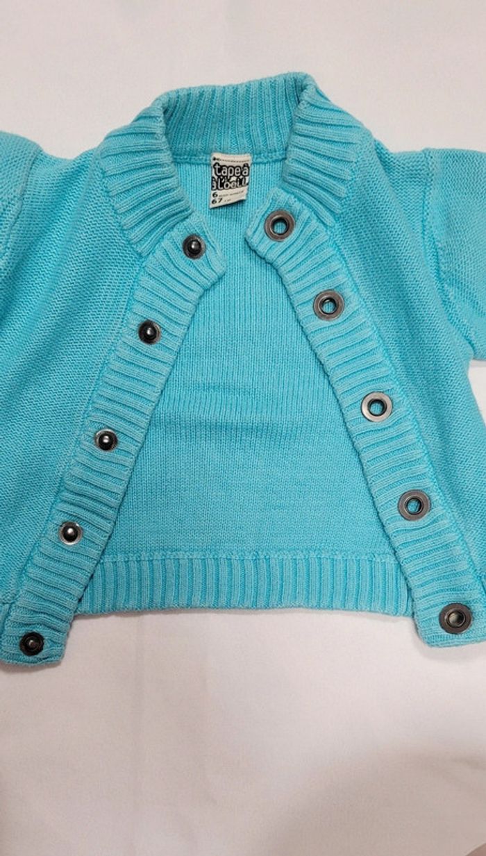 Gilet col montant Turquoise Orchestra - photo numéro 3