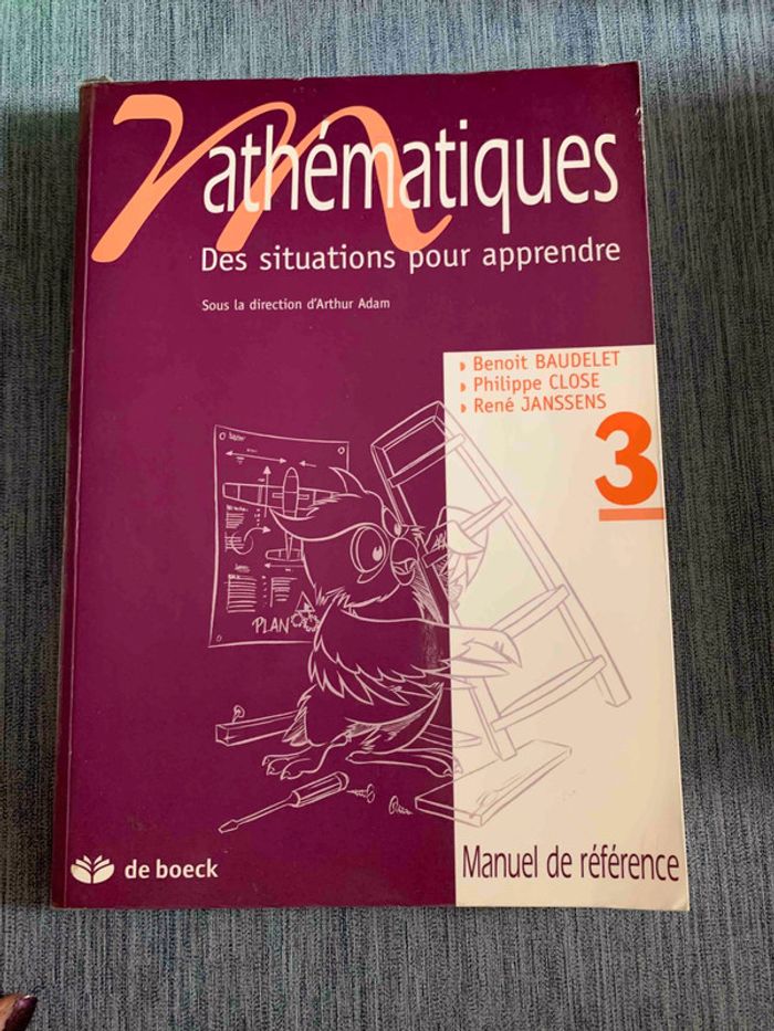 Mathématiques, des situations pour apprendre 3