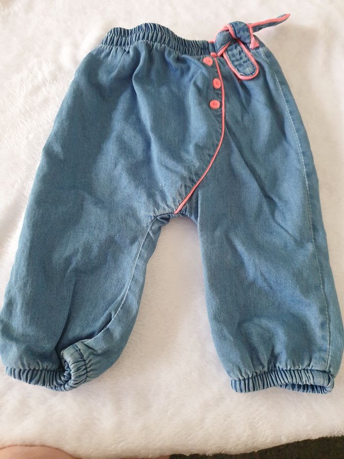 Lot 4 pantalons 6 mois