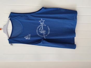 Maillot de foot homme FFF – Taille M – Bleu & Blanc
