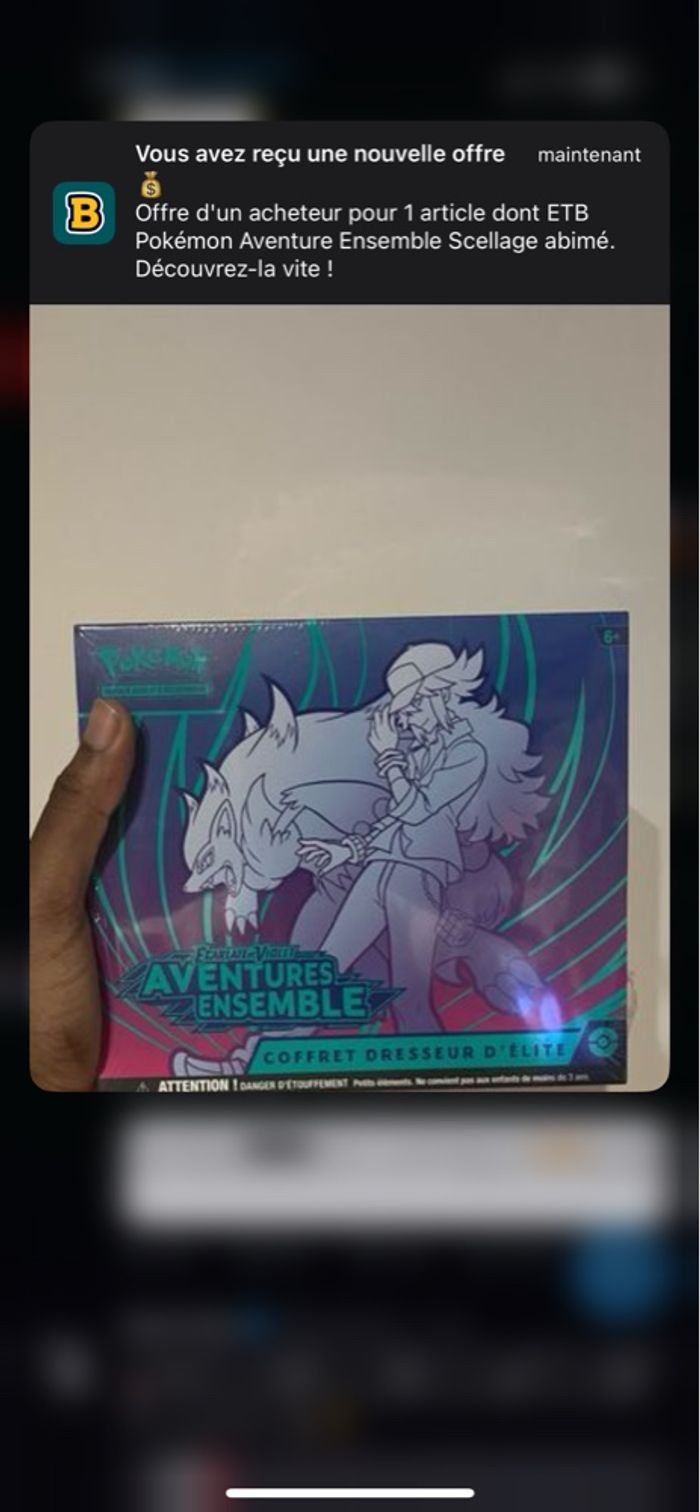 ETB EV09 Aventures ensemble Pokémon - photo numéro 5