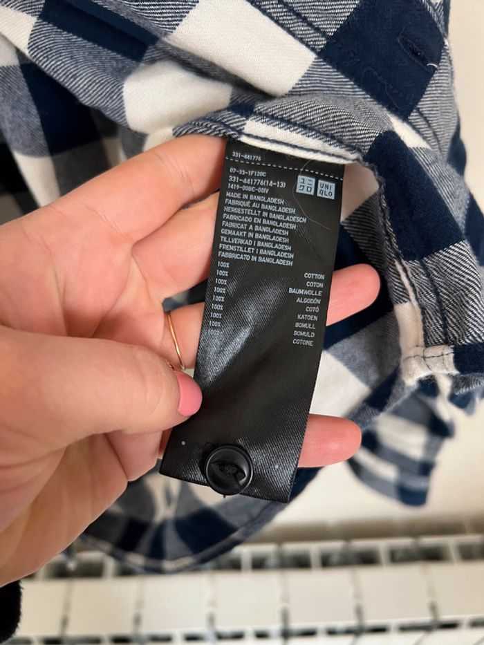 Chemise à carreaux Uniqlo - photo numéro 6