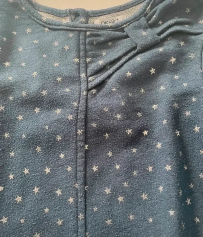 Robe bi-matière manches longues - photo numéro 3