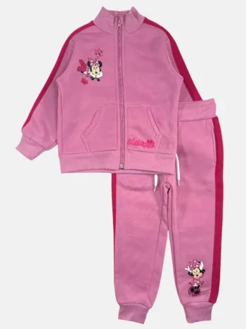 Ensemble Minnie Disney jogging survêtement veste zip neuf 4 ans